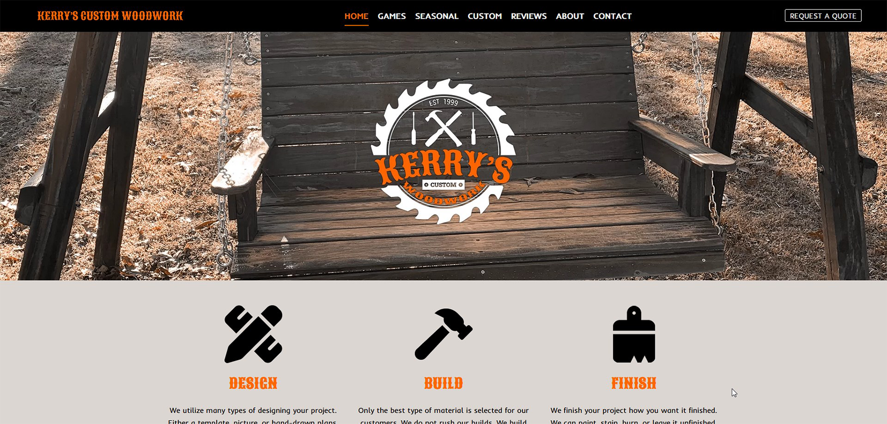 Featured image for “Kerry’s Custom Woodwork”